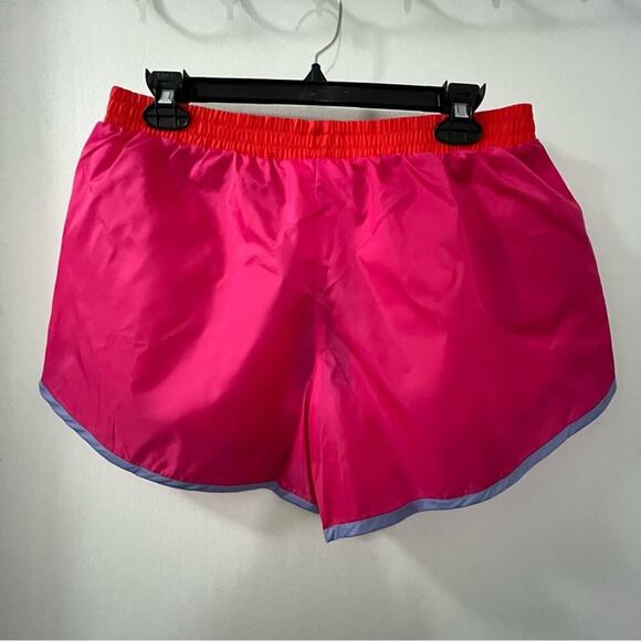 STAUD X NEW BALANCE Fuchsia Pink  Shorts - Picture 10 of 14